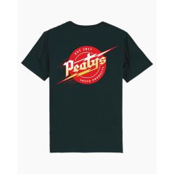 Тениска Peaty's AW24 PubWear - Lightning/черен