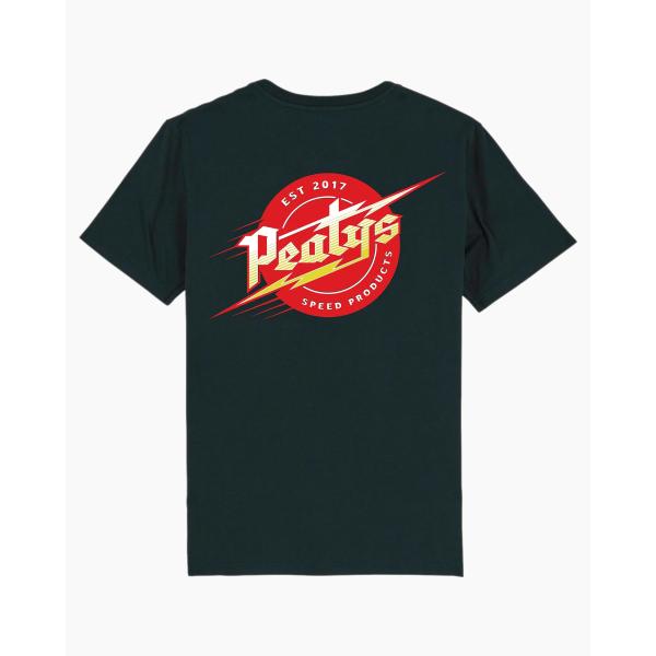 Тениска Peaty's AW24 PubWear - Lightning/черен