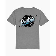 Тениска Peaty's AW24 PubWear - Lightning/Mid Heather сив