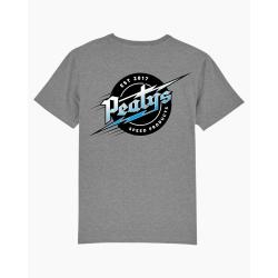 Тениска Peaty's AW24 PubWear - Lightning/Mid Heather сив