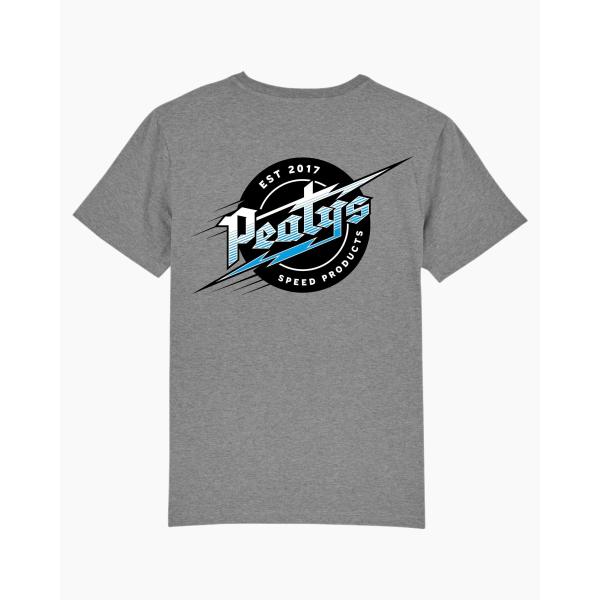 Тениска Peaty's AW24 PubWear - Lightning/Mid Heather сив