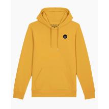 Суичър с качулка Peaty's AW23 PubWear Embroidered - Crown/Ochre