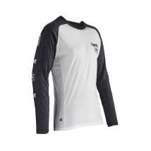 Велосипедно джърси LEATT MTB Gravity 2.0 бял