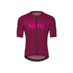 Мъжко велосипедно джърси HIRU Core бордо