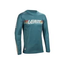 Велосипедно джърси LEATT MTB Enduro 4.0 тюркоазен v25