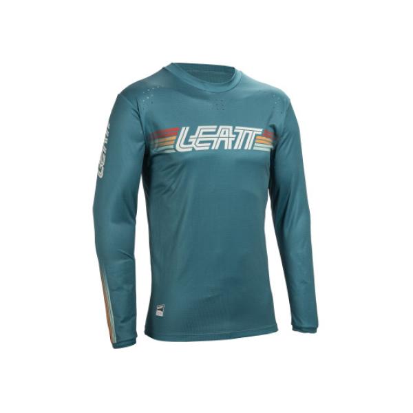 Велосипедно джърси LEATT MTB Enduro 4.0 тюркоазен v25