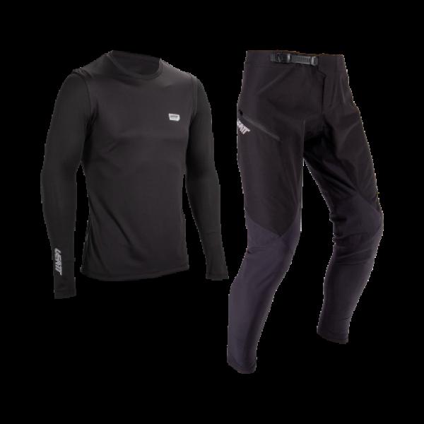 Екип за колоездене LEATT Ride Kit MTB 1.0 черен