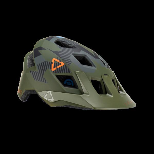 Каска за велосипед LEATT MTB AllMtn 1.0 детски V23 Camo XS 50 - 54cm