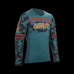 LEATT джърси MTB Gravity 4.0 тюркоазен