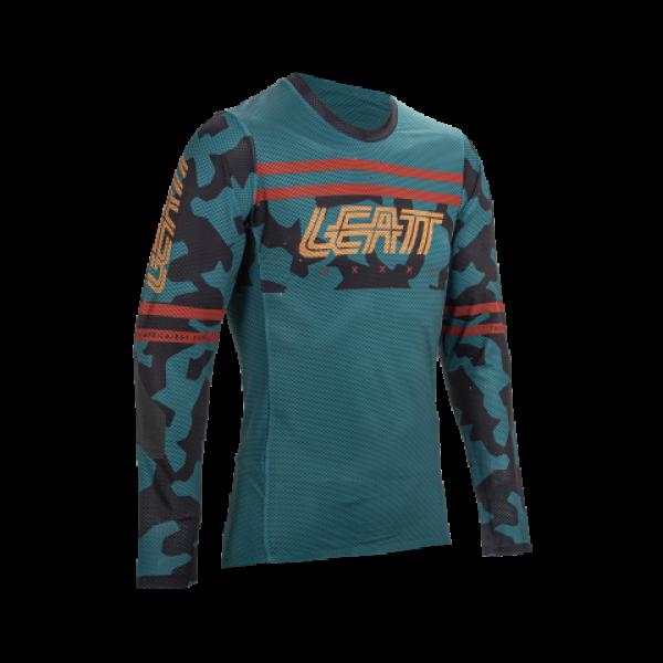 LEATT джърси MTB Gravity 4.0 тюркоазен
