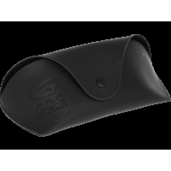 Кожен калъф за слънчеви очила leather case - черен