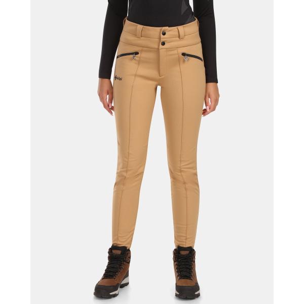Дамски Ски Клин Kilpi MAURA - W ZL Бежов | Slim Fit | 10 000 мм