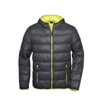 Мъжко пухено яке JN1060 carbon/acid