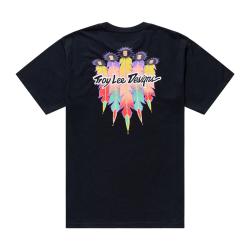Тениска мъжка Troy Lee Designs Feathers черна
