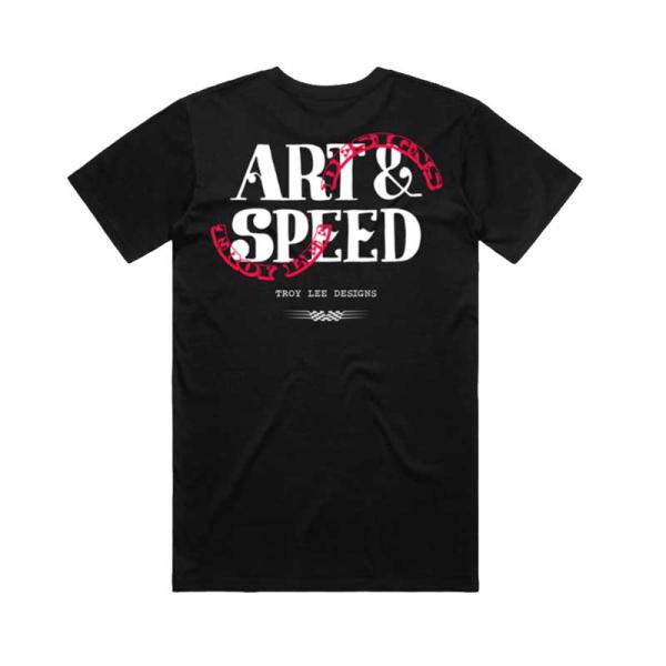 Тениска мъжка Troy Lee Designs Pink Slips черна