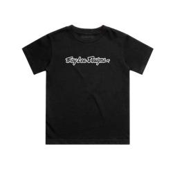 Тениска мъжка Troy Lee Designs Signature черна