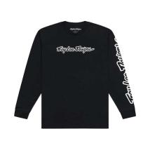 Тениска мъжка с дълъг ръкав Troy Lee Designs Signature черна