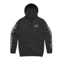 Суитшърт мъжки с качулка Troy Lee Designs Branded Carbon