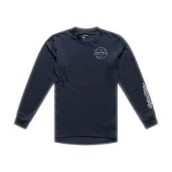 Тениска за колоездене с дълъг ръкав Troy Lee Designs Ruckus Ride Pressed Carbon
