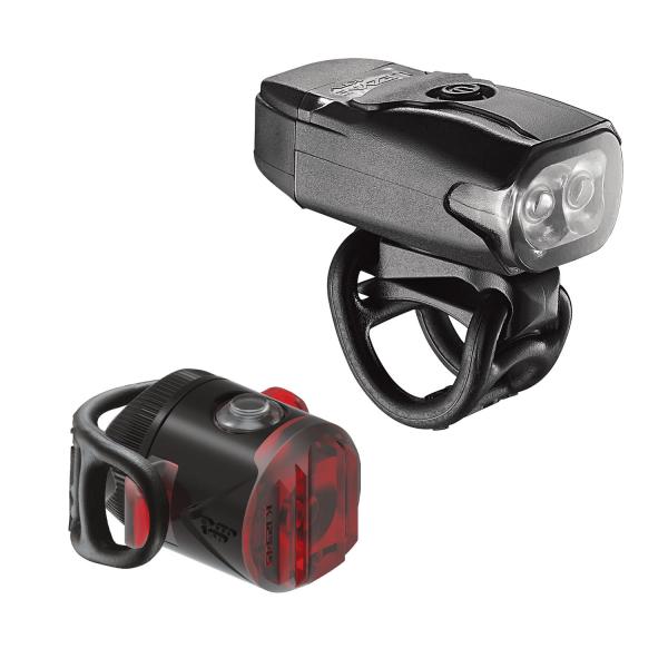 Фар и Стоп за велосипед Lezyne KTV Drive / FEMTO USB светлина pair черен