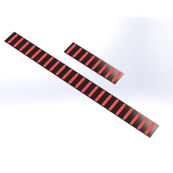 Стикери RRP PROGUARD REAR STICKERS STANDARD червен