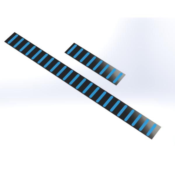 Стикери RRP PROGUARD REAR STICKERS STANDARD циан