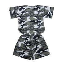Комплект Тениска и шорти,за фитнес Urban camouflage