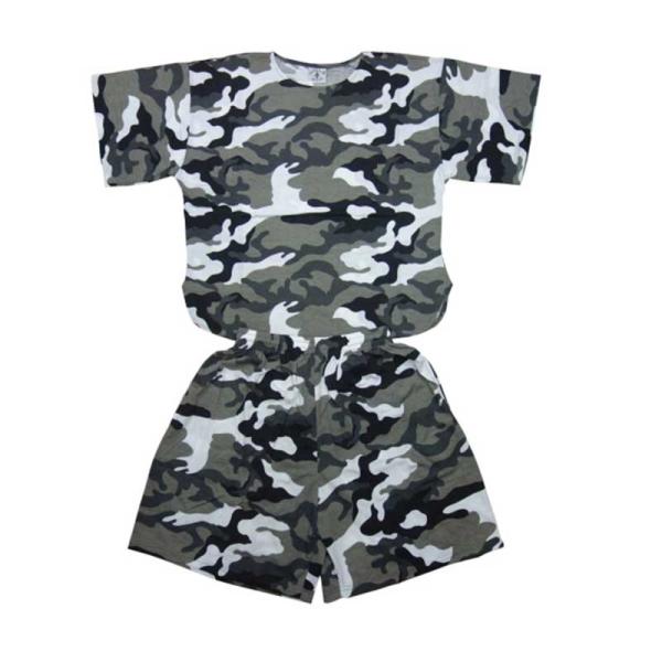 Комплект Тениска и шорти,за фитнес Urban camouflage