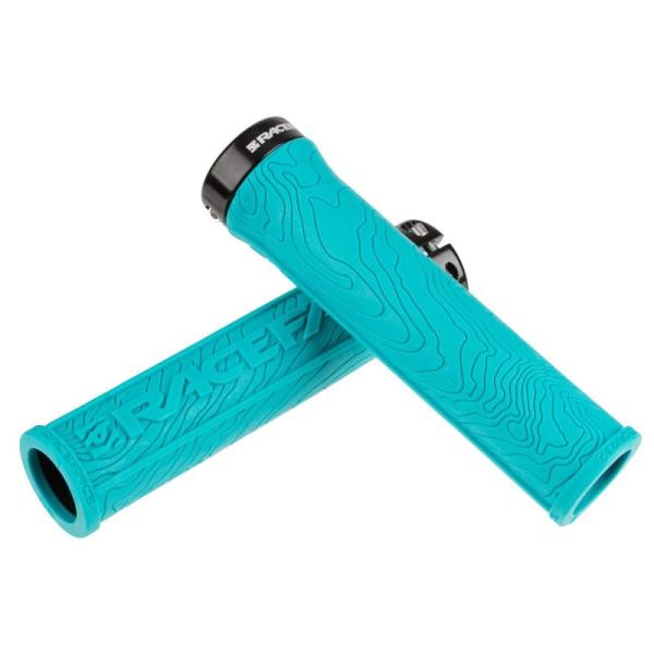 Грипове с Единично Заключване Race Face Half Nelson грипове Turquoise