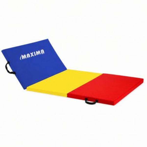 Сгъваем дюшек за гимнастика MAXIMA 180x60x5 см с PU кожа