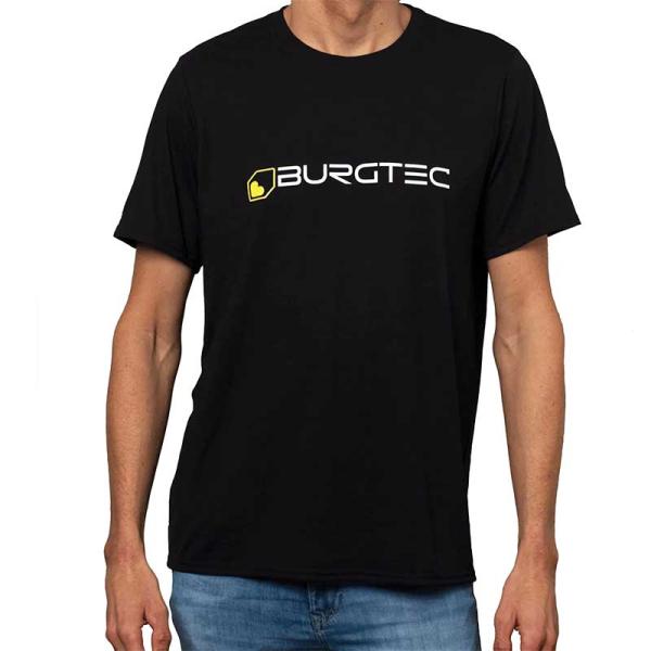 Тениска Burgtec Logo черен