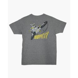 Тениска Peaty's Ride Wear RideWear - Whippet / Melange сив