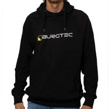 Черен суитшърт Burgtec черен Logo Hoodie с лого Burgtec