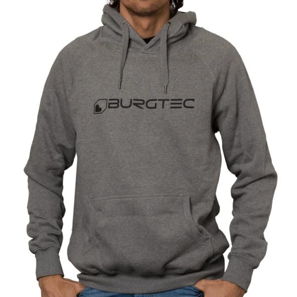 Суитшърт Burgtec сив Logo Hoodie
