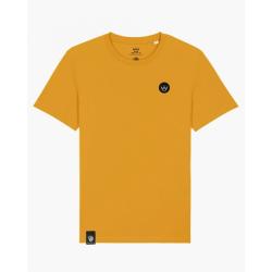 Тениска Peaty's AW23 PubWear Embroidered - Crown / Ochre