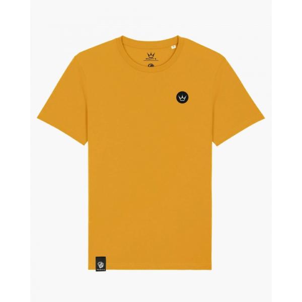 Тениска Peaty's AW23 PubWear Embroidered - Crown / Ochre