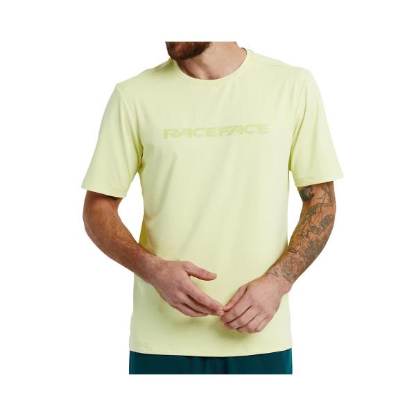 Джърси с къс ръкав Race Face Co ммit Tech Top Tea зелен