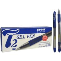 Гел химикалка TIP TOP T2 Blue със синьо мастило