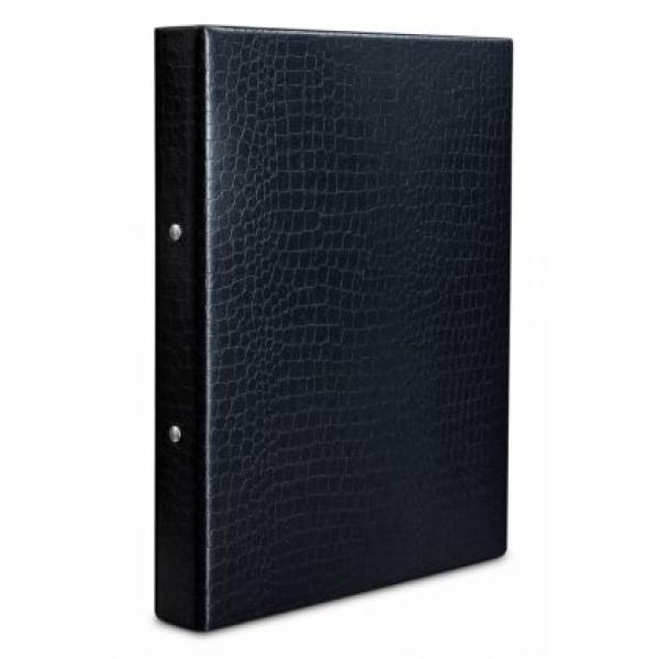 Класьор A4, С два ринга, 4 см, Черен