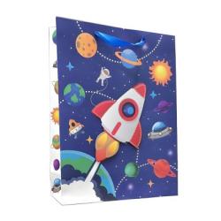 Торбичка за подарък Детска Космос 3D 30х39х12 см