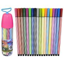 Флумастери Tip Top 18 цвята в кутия