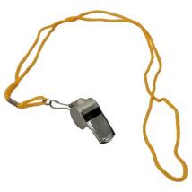 Свирка реферска ,съдийска Maxima, Метална, С топче