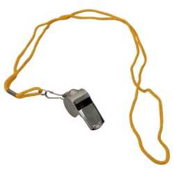 Свирка реферска ,съдийска Maxima, Метална, С топче