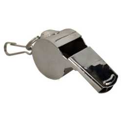 Свирка реферска ,съдийска Maxima, Метална, С топче