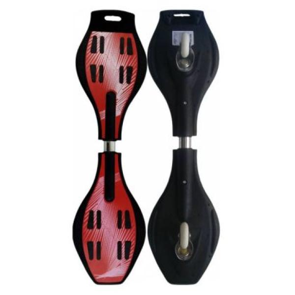 Скейтборд vigorboard (waveboard, rockboard) MAXIMA, Червен