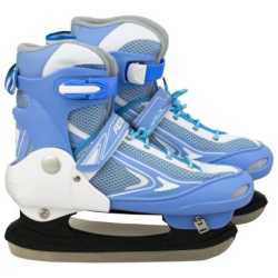 Ролери и зимни кънки MAXIMA 2 в 1 Светлосини размери 31-34