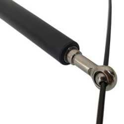 Бързо въже за скачане Maxima, 3 м, Черно