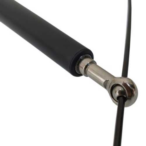 Бързо въже за скачане Maxima, 3 м, Черно