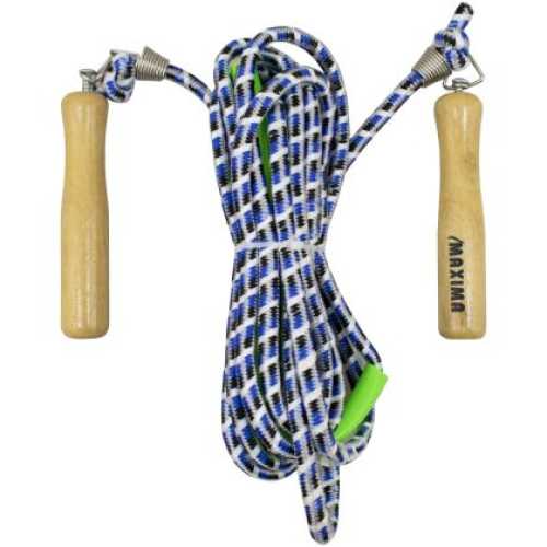 Въже за скачане MAXIMA 5 метра полиестер с дървесни дръжки