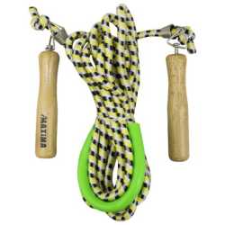 Въже за скачане MAXIMA 5 метра полиестер с дървесни дръжки